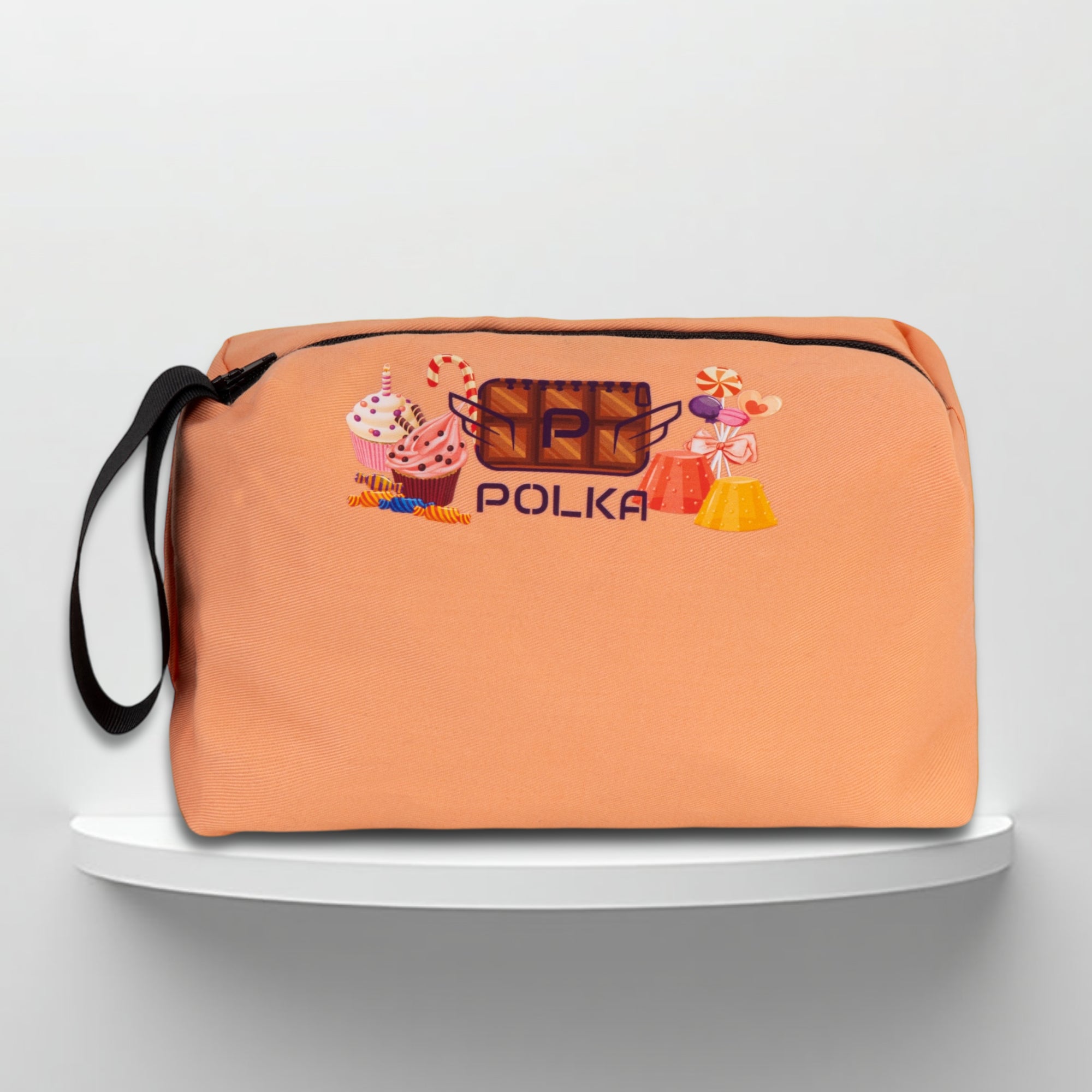 Girls Essentials Travel Vanity Bag Salmon Pink