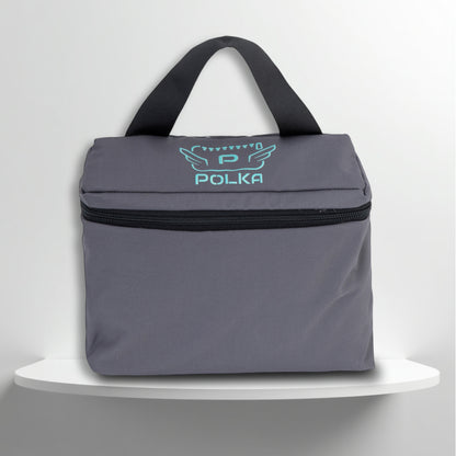 Man Luxury Travel Toiletries Bag Grey